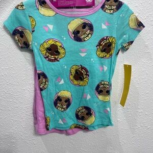 L.O.L. Surprise! Kids T-Shirt - Teal and Lavender